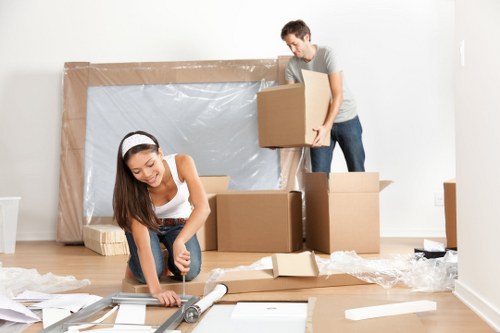 Removal van service for a local move in Richmond