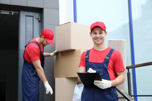 Completed complaint file with moving service documents