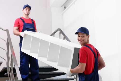 Professional house removals planning in Richmond street
