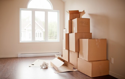 Experienced movers handling furniture during a Richmond house removal