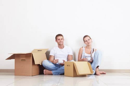 Removal van in Richmond with local moving service focus