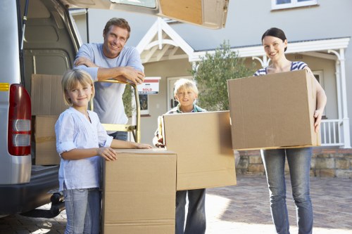 PPE and safety measures used by Removal Van Richmond during loading and unloading