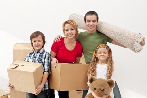 Unpacking services in Richmond helping organize a new home after moving