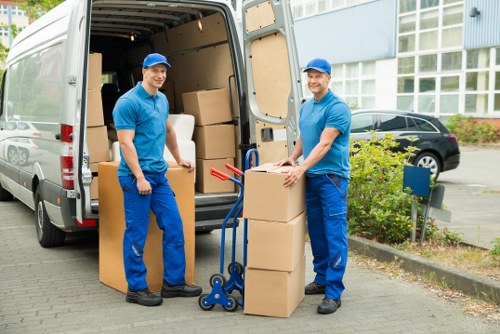 Local Richmond moving team handling residential relocation
