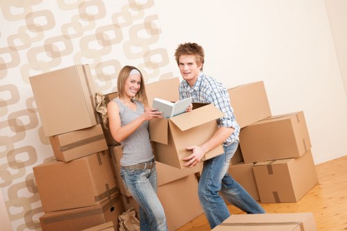 Securely loaded moving van for a Richmond relocation