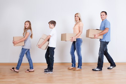 Professional team handling a quick office move in Richmond